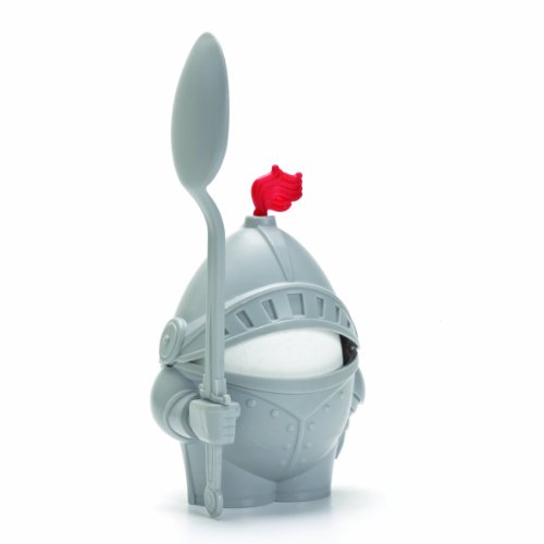 Arthur Boiled Egg Cup Holder with Eating Spoon Knight in shining armour
