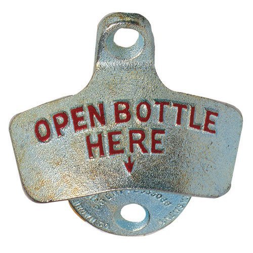 Spill-Stop 13-300 Old-Fashioned Wall Mount Bottle Opener